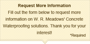 Concrete Waterproofing Request