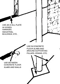 expansion joint application, 3