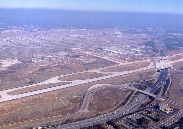 Atlanta Interantional aerial view
