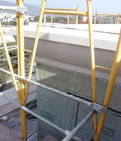Moisture protection from base to roof