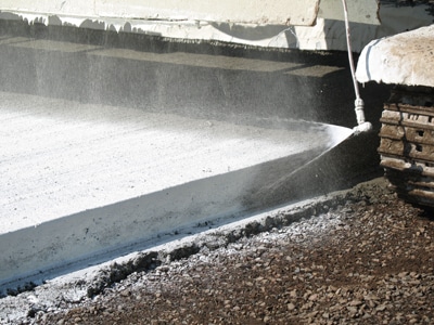 concrete pavement curing