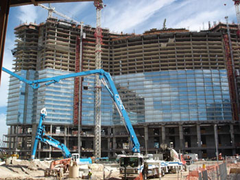 Las Veags CityCenter construction