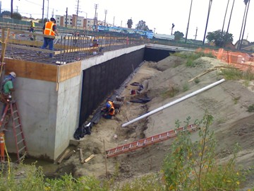 School construction, Los Angeles