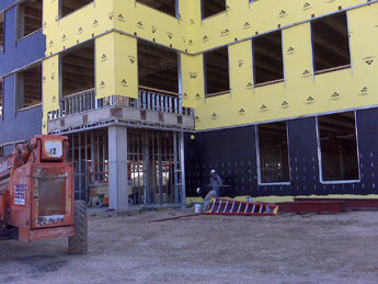 Vapor Barrier Project at Chandler Creek Medical Plaza 2