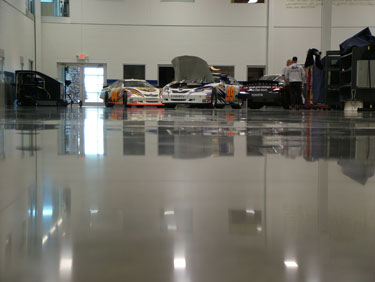 Induroshine concrete polishing