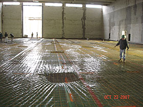 concrete floor moisture protection