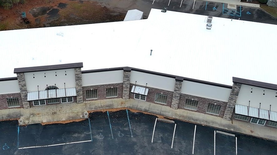 silicone roofing case study