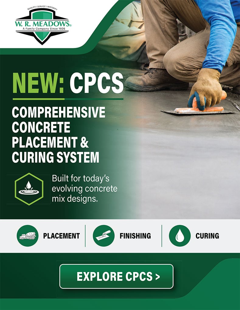 Comprehensive Concrete Placement & Curing System