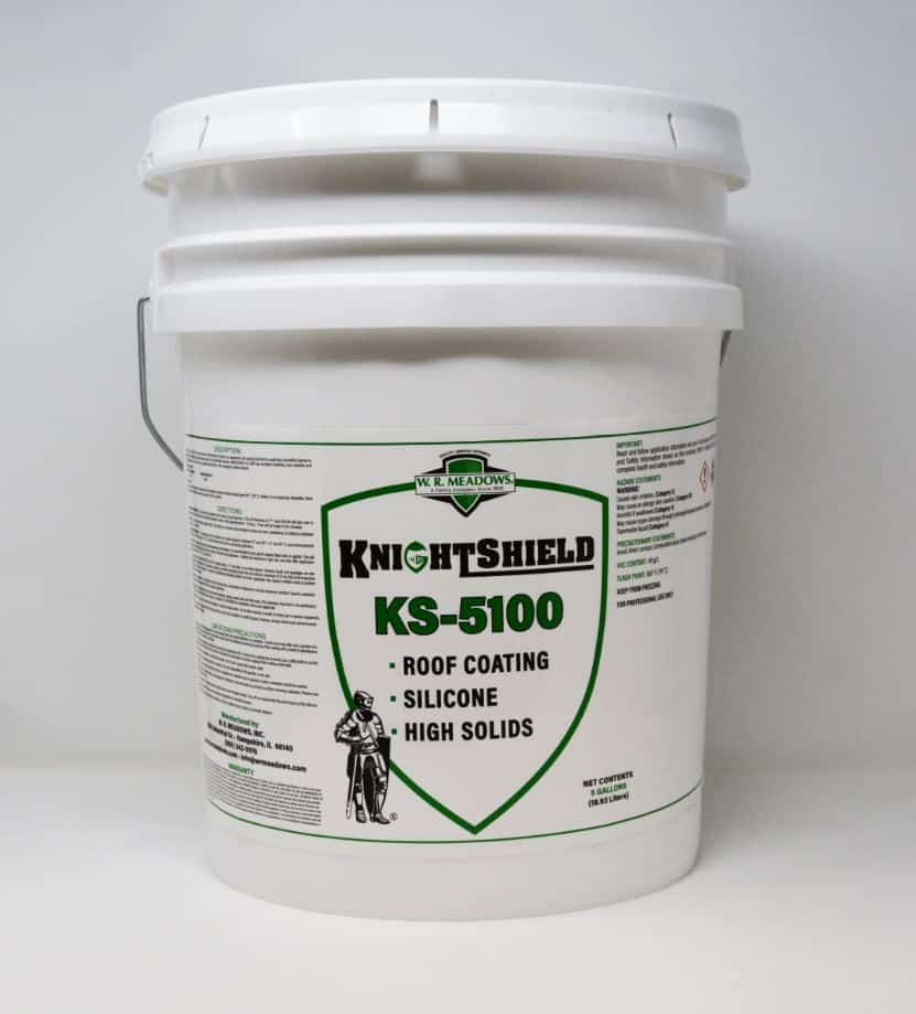 KNIGHTSHIELD KS-5100 - High Solids, Silicone Roof Coating - W. R. Meadows