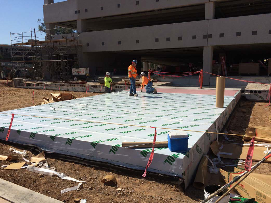 Scottsdale Quarter Retail and Office Space Concrete Waterproofing 5
