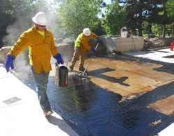 Hot-Applied Rubberized Asphalt Membrane